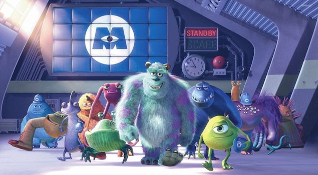 imagen de escena pelicula monsters inc